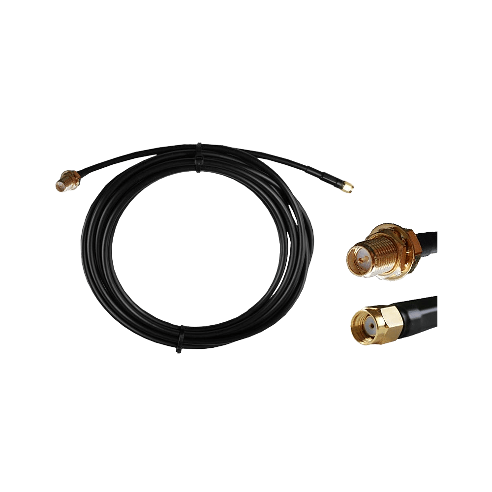 EXTENSAO RP SMA WIFI MACHO-FEMEA 5MTS