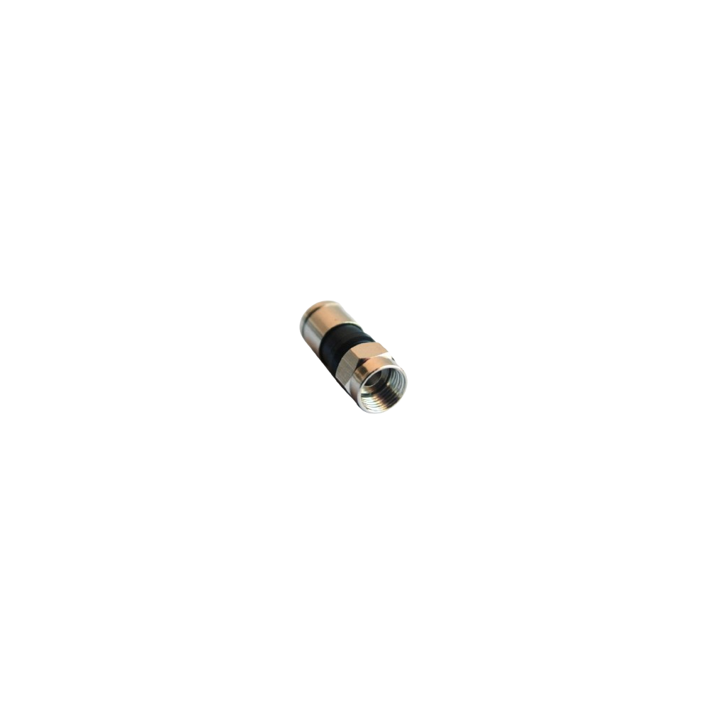 FICHA F RG6 COMPRESSAO MACHO