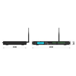 AUDIBAX ADP36 PROCESSADOR C/ WI-FI 3VIAS