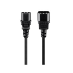 EXTENSAO CORRENTE IEC C14 MACHO - C13 FEMEA 5MTS
