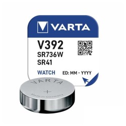 PILHA RELOGIO V392 SR736W SR41 1.55V VARTA
