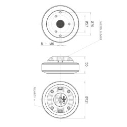 FAITAL PRO HF109-16 AGUDO 60W 108dB