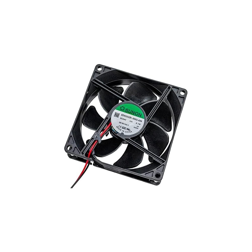 VENTILADOR 24VDC 92x92x25mm 2,1W 87.55mm3/H 34dba