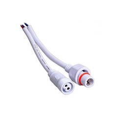 LIGADOR MACHO / FEMEA C/ CABO 2VIAS IP67