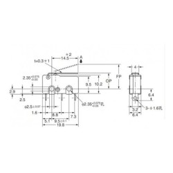 MICROSWITCH SNAP ACTION 5A 125VAC ON-(ON)