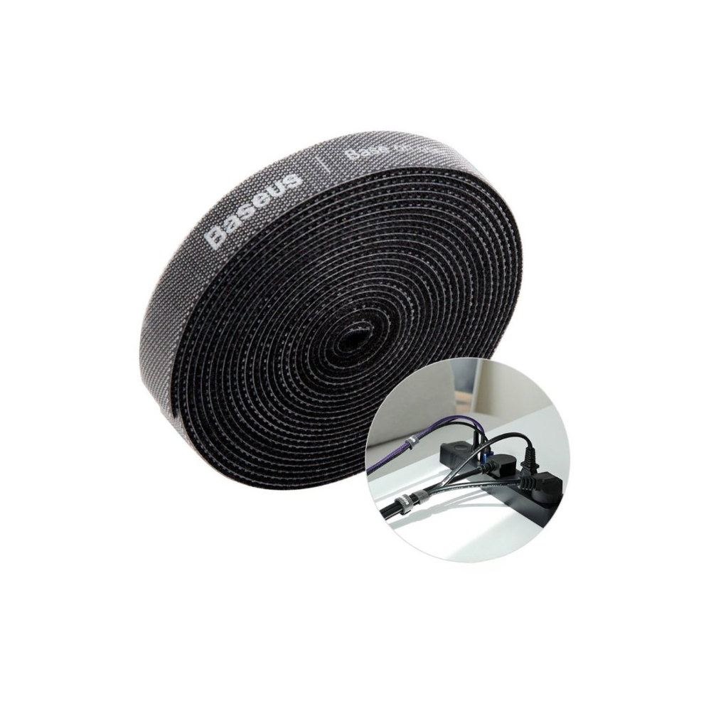 FITA VELCRO PRETA 3MTS