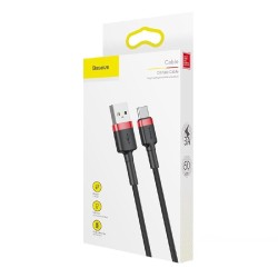 CABO USB-A 2.0 MACHO / USB-C RAPID CHARGE 0.5MT