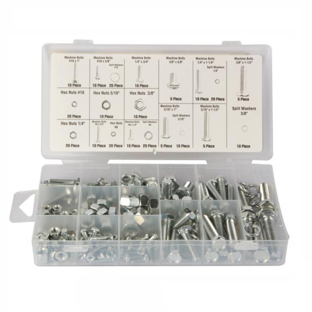 CONJUNTO 240 PORCAS ANILHAS E PARAFUSOS