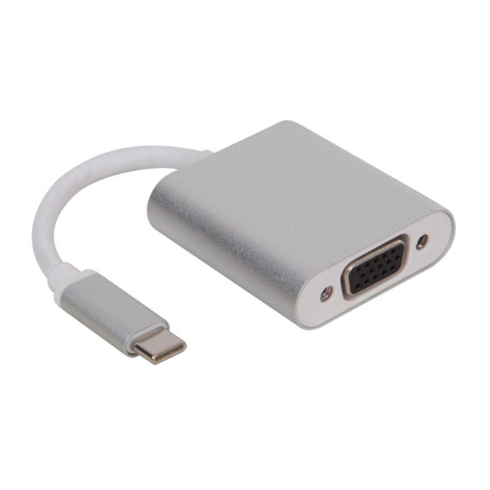 ADAPTADOR USB-C 3.1 / VGA C/ AUDIO VELLEMAN