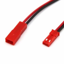 CABO 2 VIAS JST MACHO-FEMEA 10cm PARA ARDUINO