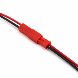 CABO 2 VIAS JST MACHO-FEMEA 10cm PARA ARDUINO