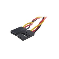 CABO LIGACAO JUMPER DUPONT FEMEA-FEMEA 3 VIAS 20CM