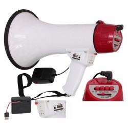 MEGAFONE 35W COM SIRENE E MICRO