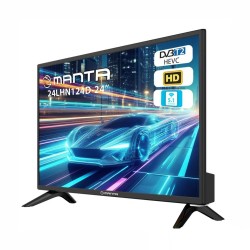 TV LED 24" HD HDMI USB 230/12V MANTA