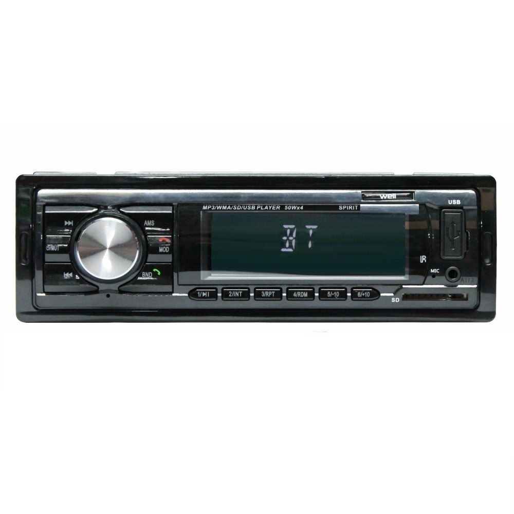 AUTO RADIO LCD 50Wx4 MP3 USB BLUETOOTH