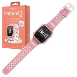 SMARTWATCH CRIANCA C/ GPS+LBS FIND ME!2 ROSA