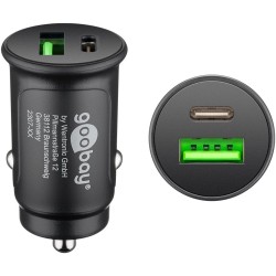 CARREGADOR ISQUEIRO 2 SAIDAS USB-A / USB-C PD 3.0