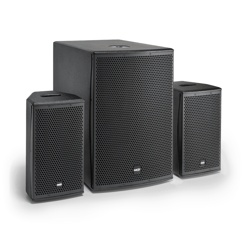 NEXT FLEXi 15 | SISTEMA PA ATIVO COMPACTO 2.1 2000W