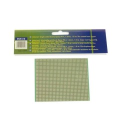 PLACA CIRCUITO IMPRESSO PERFURADA LINHAS 100x800mm