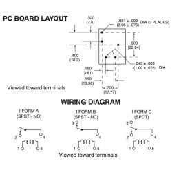 RELE ELETROMAGNETICO SPST-NO 12VDC 40A