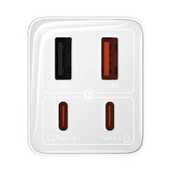 CARREGADOR 2xUSB-A + 2xUSB-C 65W