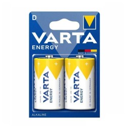 PACK 2 PILHAS ALCALINAS 1,5V LR20