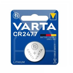 PILHA DE LITIO 3V CR2477 VARTA