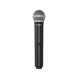 SISTEMA WIRELESS MICROFONE DE MAO SM58 518-542MHZ  SHURE