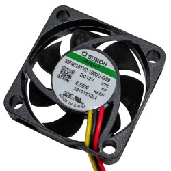 VENTILADOR 12VDC 40x40x10mm 3 PINOS SUNON