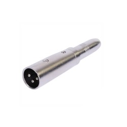 ADAPTADOR XLR 3P FEMEA / JACK 6.5 MONO FEMEA