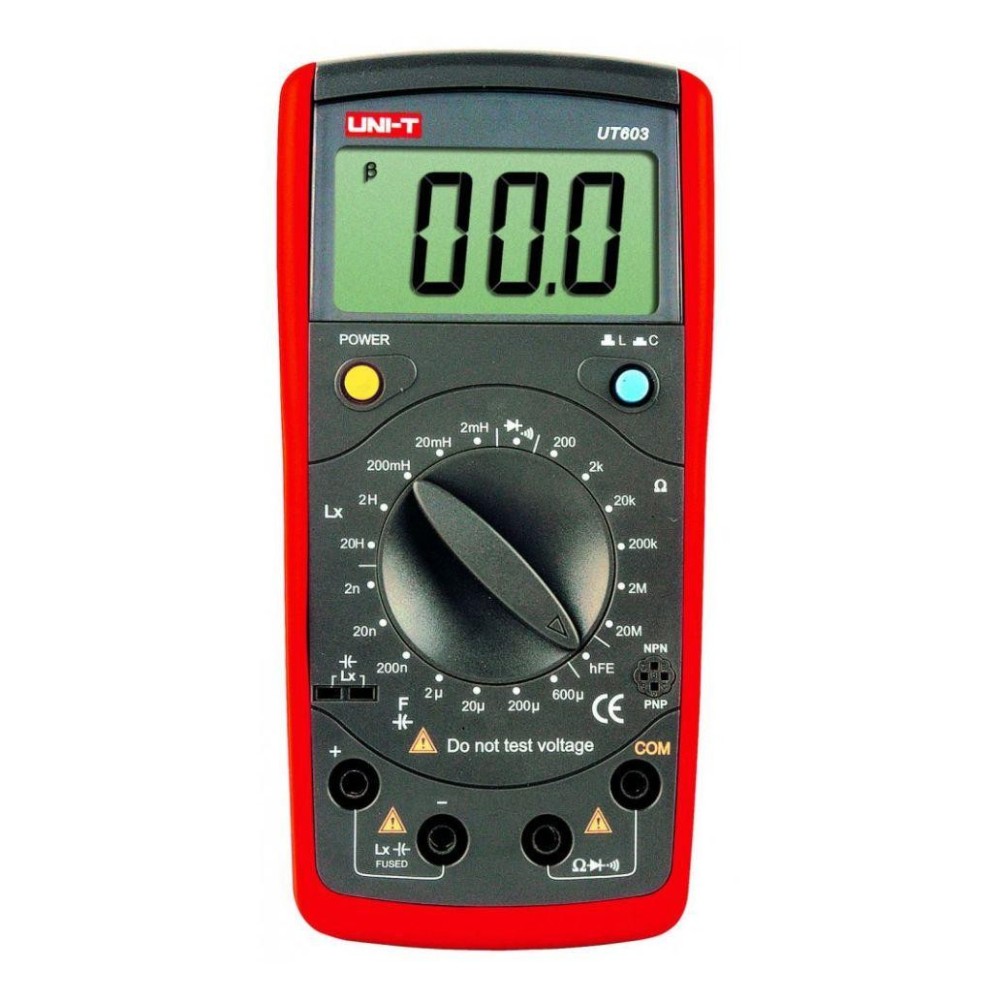 UNI-T UT603 CAPACIMETRO OHIMETRO DIGITAL