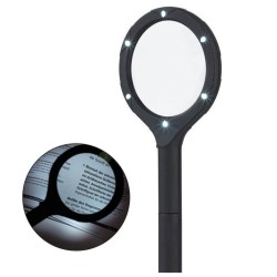 LUPA DE MAO 3.5x COM LED