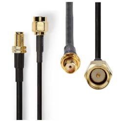 CABO DE ANTENA SMA MACHO/SMA FEMEA 10MTS