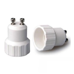 CASQUILHO / ADAPTADOR GU10 PARA E14