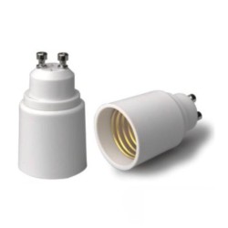 CASQUILHO / ADAPTADOR GU10 PARA E27