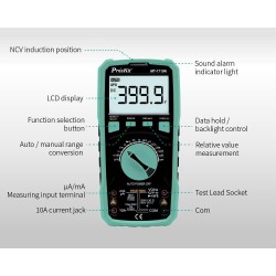 PROSKIT MT-1710N MULTIMETRO DIGITAL TRUE RMS