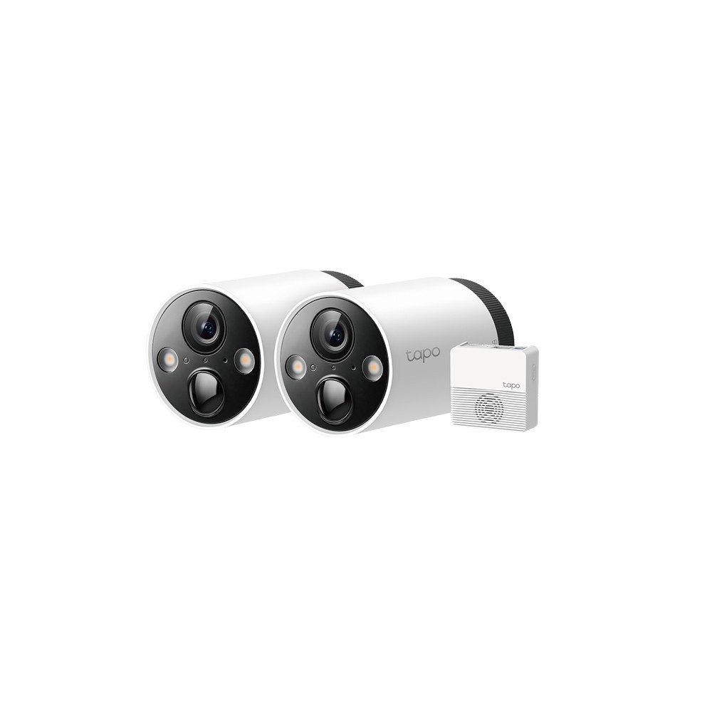SISTEMA VIGILANCIA C/ 2 CAMERAS WIFI C/ BATERIA TP-LINK