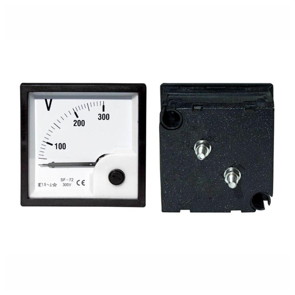 VOLTIMETRO ANALOGICO 300V DC
