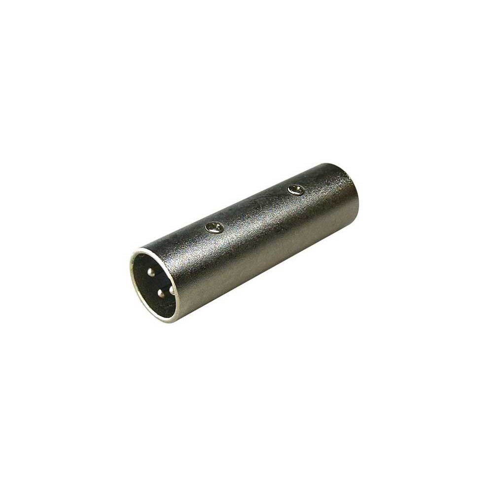 ADAPTADOR XLR 3P MACHO / MACHO