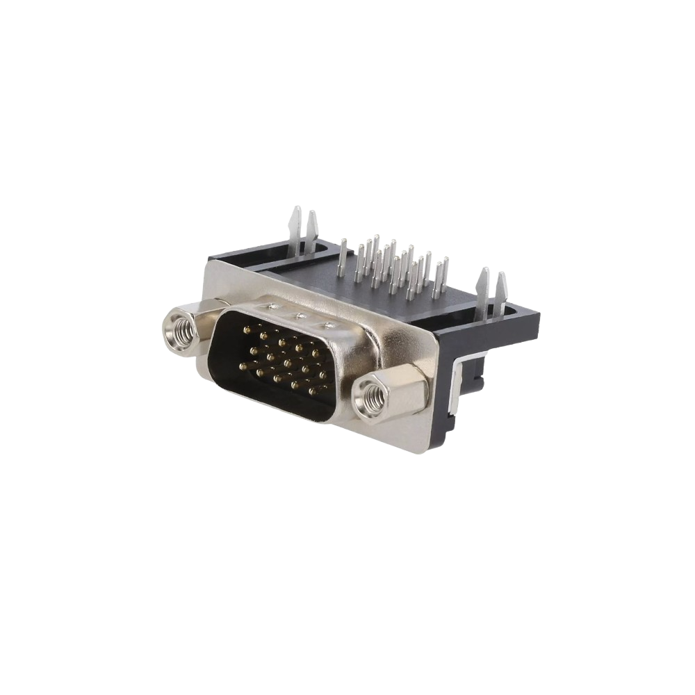FICHA SUB-D 15P MACHO CIRCUITO IMPRESSO