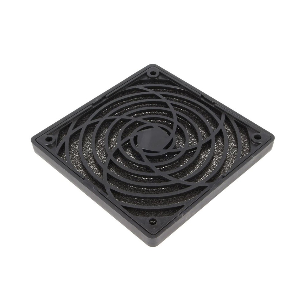 GRELHA PLASTICA COM FILTRO 12x12cm PARA VENTILADOR GRELHA PLASTICA COM FILTRO 12x12cm PARA VENTILADOR