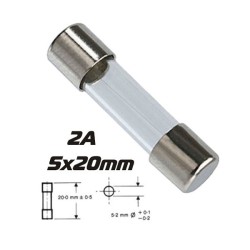 FUSIVEL VIDRO 5X20 2A LENTO