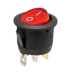 INTERRUPTOR COM LUZ VERMELHO 250V 6A