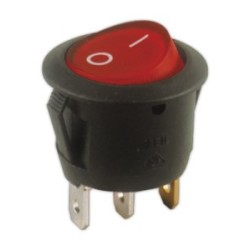 INTERRUPTOR COM LUZ VERMELHO 250V 6A