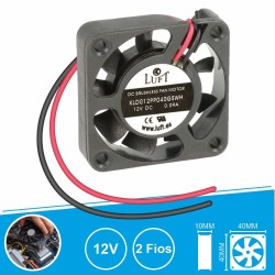 VENTILADOR 12Vdc 1W 40X40X10mm
