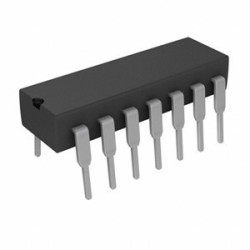 CIRCUITO INTEGRADO OPERATIVO AMPLIF.QUAD. DIP14