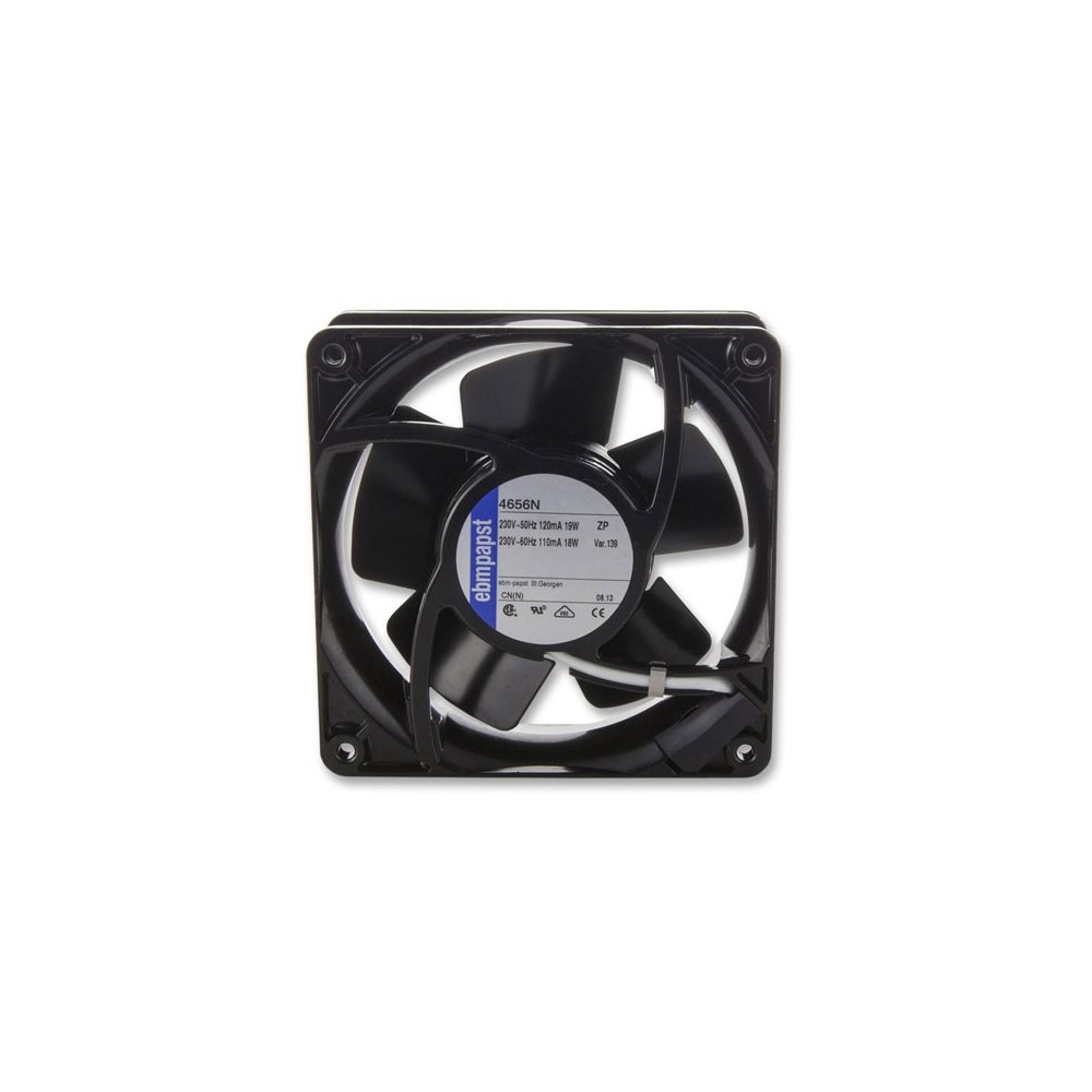 VENTILADOR METAL 230VAC 120X120X38mm ROLAMENTOS EBM-PAPST