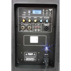 COLUNA AMPLIFICADA 12" 600W + USB