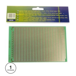 PLACA CIRCUITO IMPRESSO DE PONTOS 100X160mm