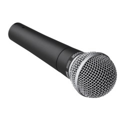 SHURE SM 58 LCE MICROFONE DE MÃO VOCAL S/ CABO